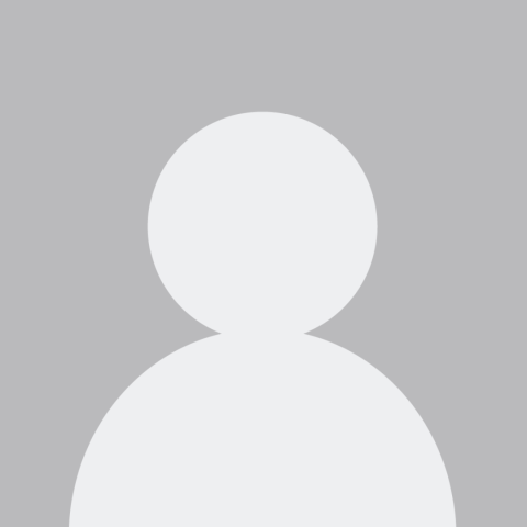 A grey icon of a person